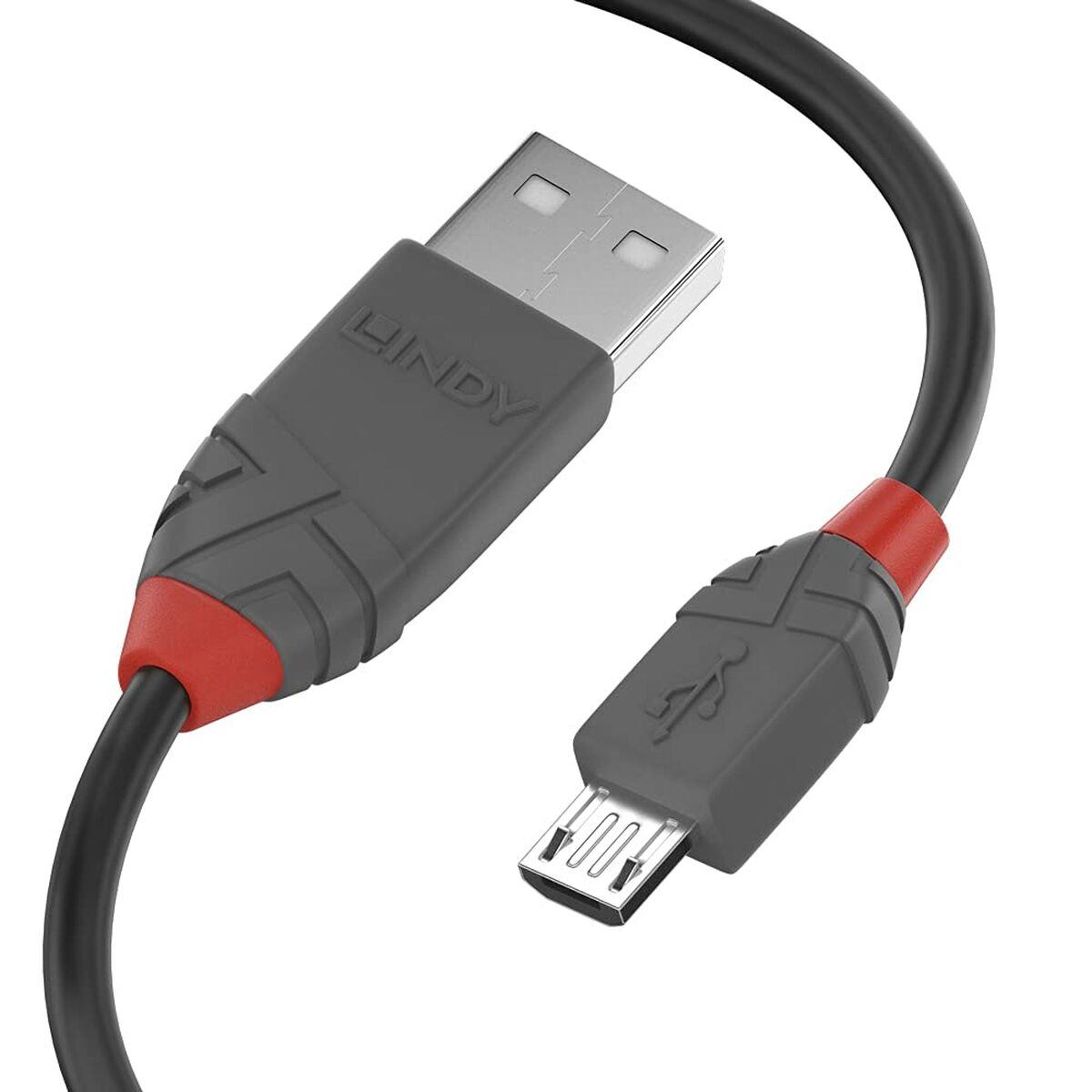USB kabel LINDY Černý 1 m